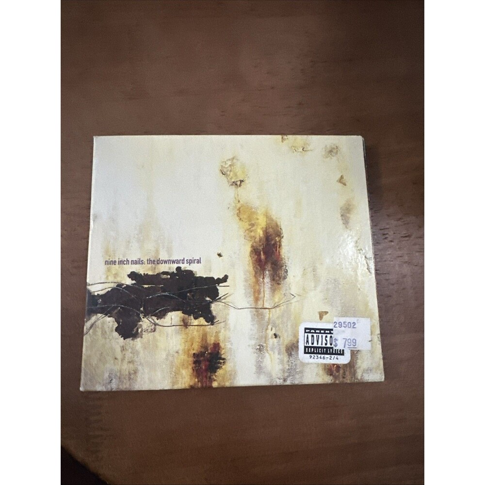 Nine Inch Nails The Downward Spiral CD 1994 with Slipcase & Booklet Industrial